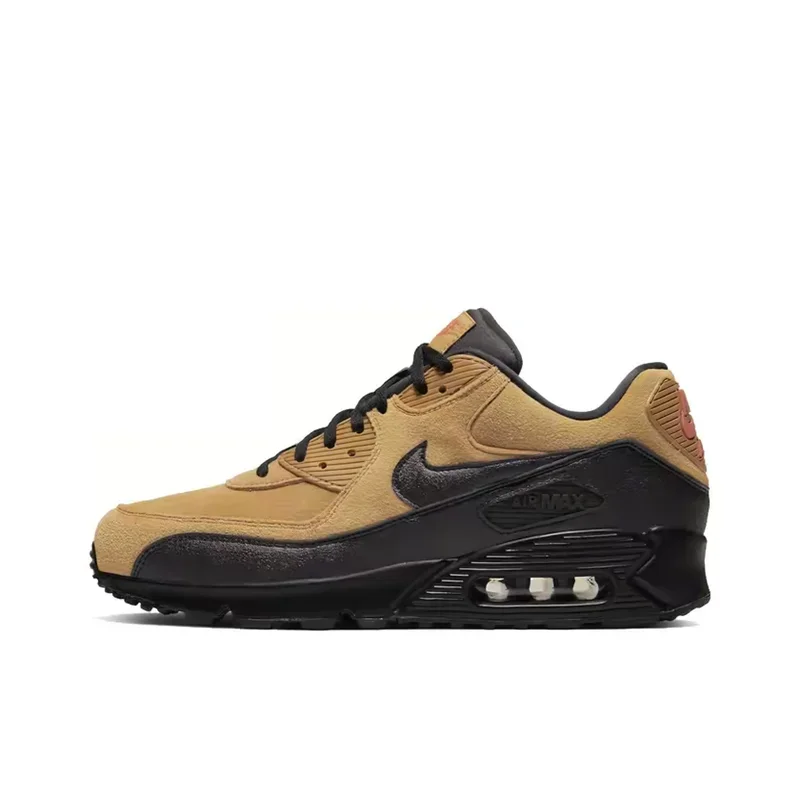 Nike Air Max 90 Next Nature White Black Classic Mesh Air Cushion Men Women Athletic Running Shoes Breathable Sneakers DH8010-101 - Ellianto fashion Men's