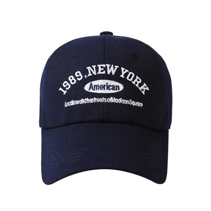 Casual Baseball Cap Unisex Embroidered Letter Baseball Cap Leisure Sun Protection Cap for Running Hiking Training - Ellianto fashion Men's