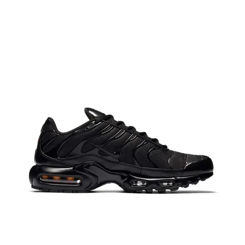 Nike Air Max Plus TN Triple Black Cushioning Men Breathable Running Shoes Outdoor Casual Sneakers Men Trainers 604133-050 - Ellianto fashion Men's