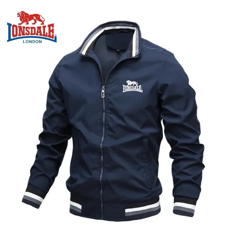 High End Embroidered CAMEL High-quality Men's Zippered Jacket, Spring and Autumn Fashionable Casual Outdoor Sports Jacket Top - Ellianto fashion Men's