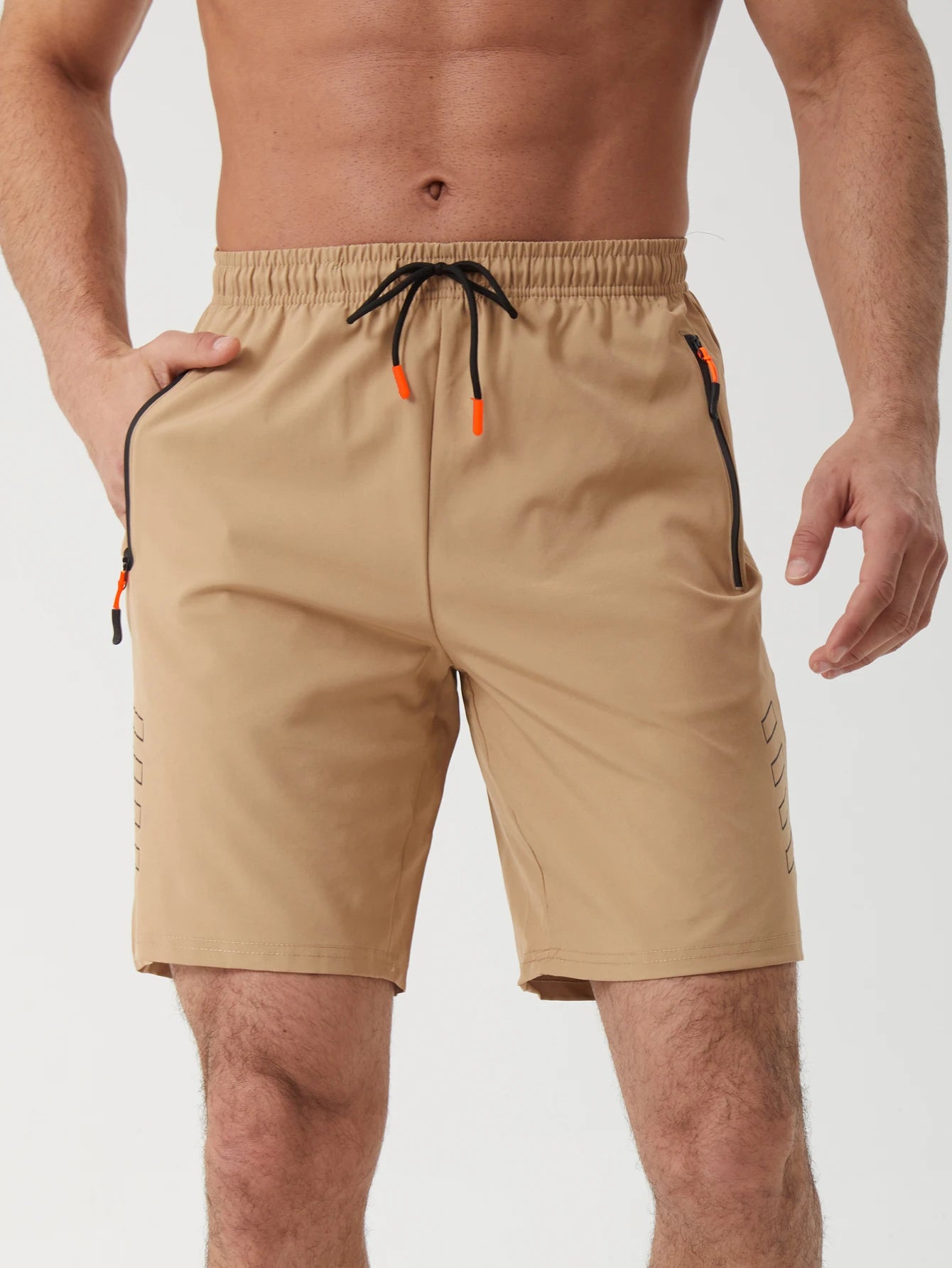[USA Size] For 2025 Summer New Mens Casual Bermuda Trouers Beach Solid Shorts Sport Running Man Pants OverSize - Ellianto fashion Men's
