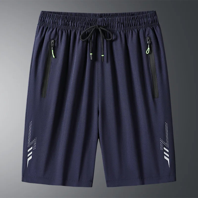 3XL Quick Dry Jogging Fitness Shorts Men Summer Sports Bottoms Thin Breathable Beach Short Pants Male Running Shorts Lightweight - Ellianto fashion Men's