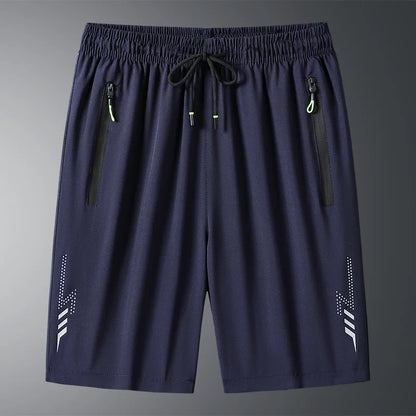 3XL Quick Dry Jogging Fitness Shorts Men Summer Sports Bottoms Thin Breathable Beach Short Pants Male Running Shorts Lightweight - Ellianto fashion Men's