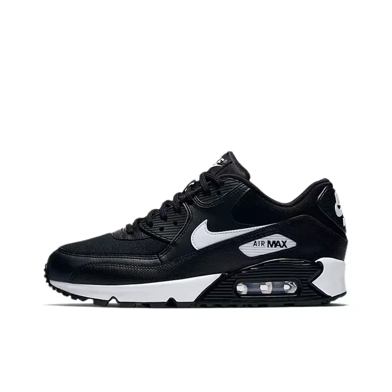 Nike Air Max 90 Next Nature White Black Classic Mesh Air Cushion Men Women Athletic Running Shoes Breathable Sneakers DH8010-101 - Ellianto fashion Men's