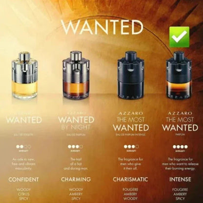 Men's Cologne Fragrance Perfume Eau De Parfum Date Night Lasting Wear Irresistible Intense Spicy Woody Seductive Fragrance 100ml - Ellianto fashion Men's