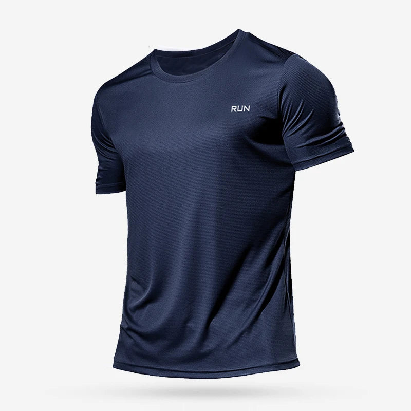 Set Summer Sport Gym t Shirt Men Quick Dry Running Bodybuilding Shirts Men Short Sleeve Fitness Tops Oversized Brazil t-Shirt Jersey - Ellianto fashion Men's