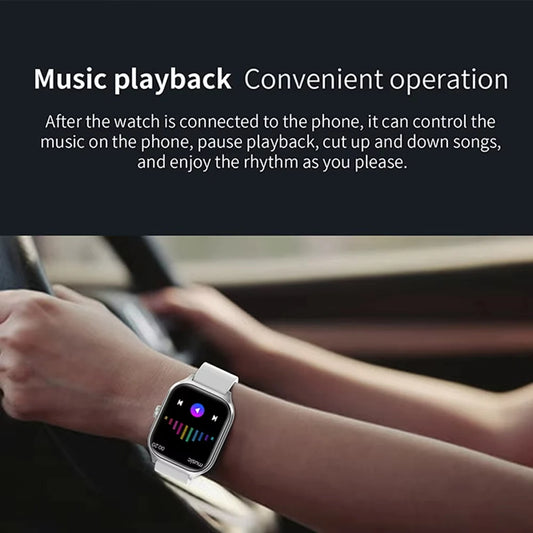 New Smart Watch H9 Pro MAX 2.01-inch HD Display Bluetooth Call Message Alert Sports Mode Smartwatch For Men Women - Ellianto fashion Men's