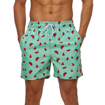 Men Summer Swimwear Shorts Male Swimming Trunks Swimsuits Beachwea Man Surf Beach Swim Sport Pants Board And Pockets - Ellianto fashion Men's
