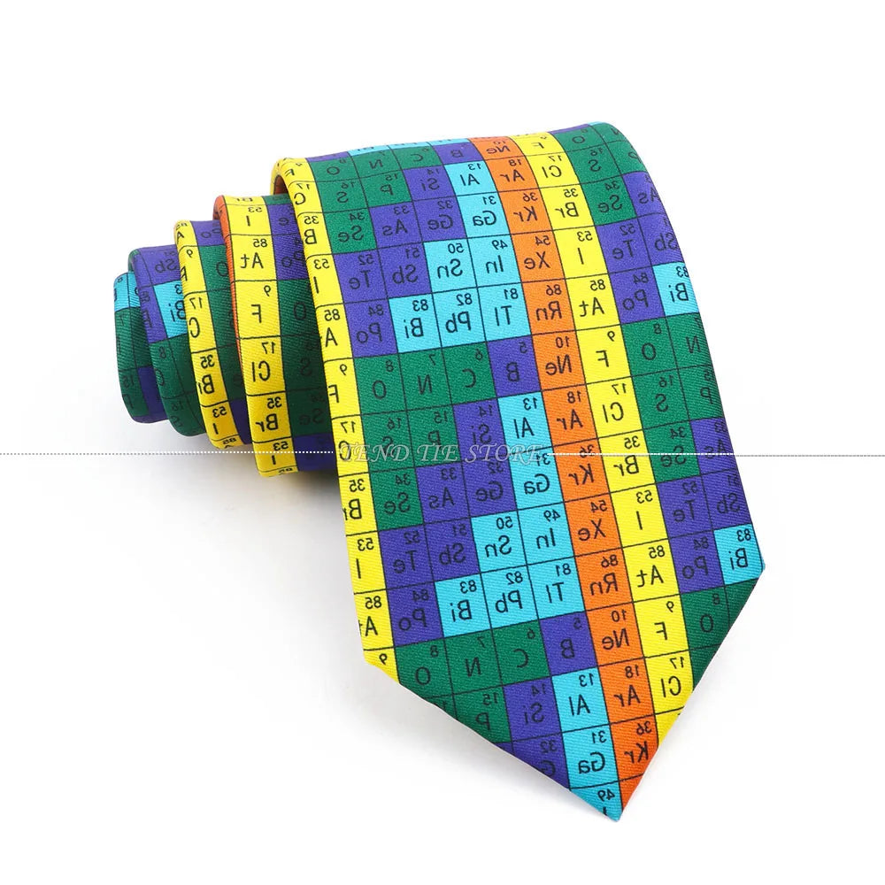 New 42 Colors Men Thin Silk Tie Soft Novelty Animal Fruit Skeleton Cravatas Casual Party Wedding Accessories Gift Free Shipping - Ellianto fashion Men's