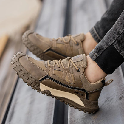 Male Safety Shoes Work Sneakers Indestructible Work Safety Boots Adjustable Men Steel Toe Shoes Sport Safty Shoes Dropshipping - Ellianto fashion Men's