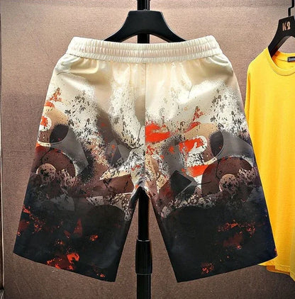 2025 Shorts for Men Sweat Black Sports Beach Man Short Pants Hiphop Joggers Board Stylish Thin Novelty in New Pant 2025 Xl Dry Fit - Ellianto fashion Men's