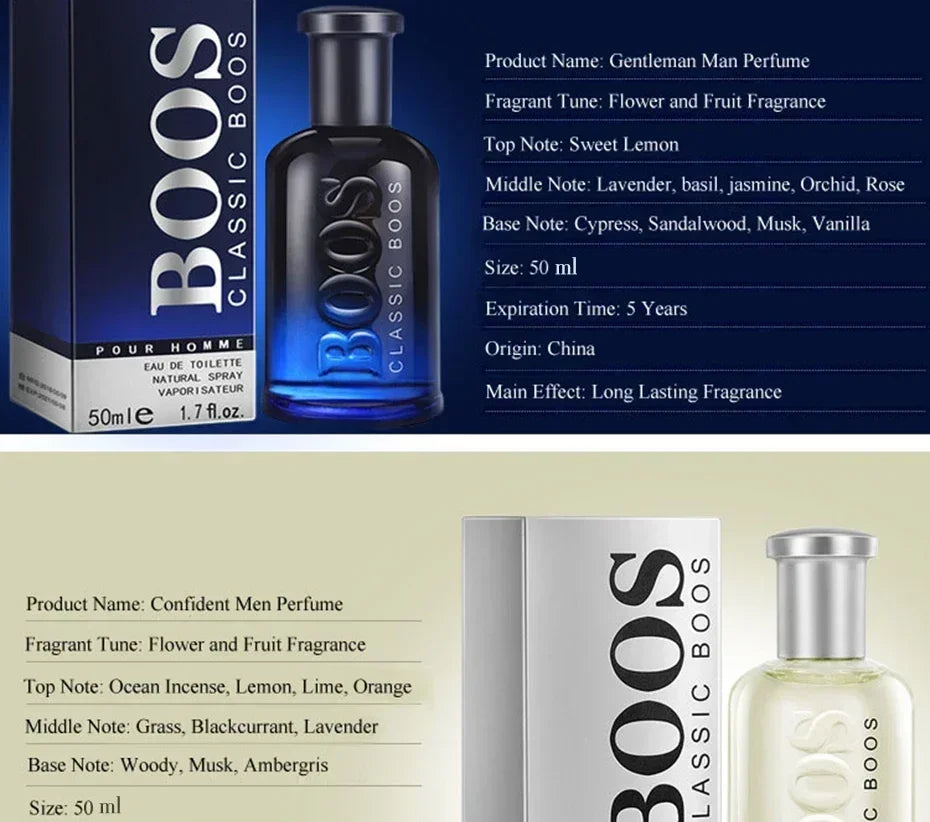 Hot Sale Perfume For Men Self Confidence Cologne Perfume Atomizer Fresh Temptation Gentleman Parfum Male Fragrance Cologne - Ellianto fashion Men's