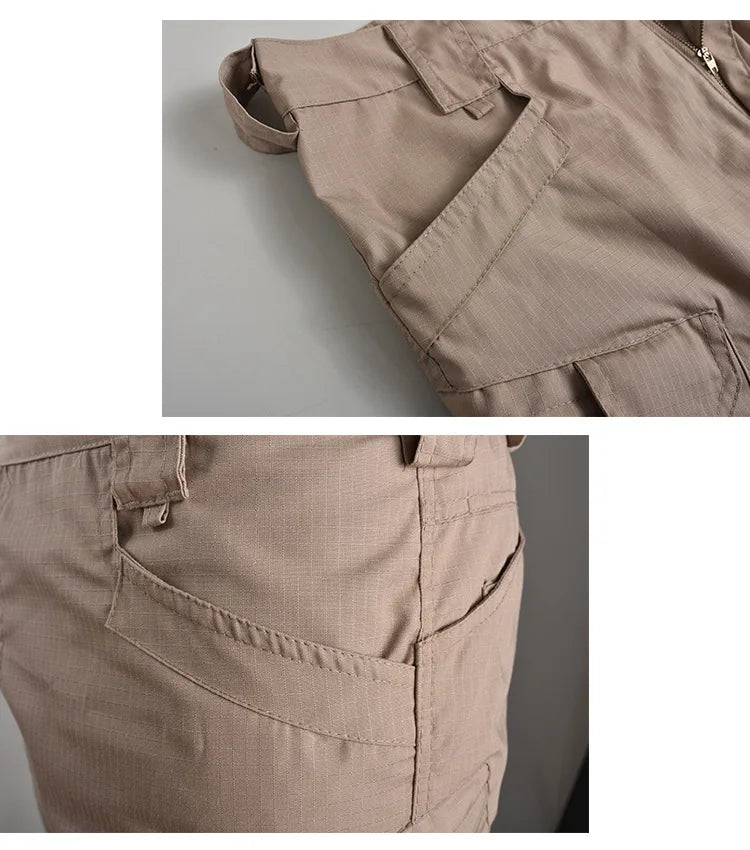 Men's Breathable and Wear-Resistant Urban Tactical 5-Inch Shorts - Tactical Military Fanatic Outdoor Training Hiking Shorts - Ellianto fashion Men's