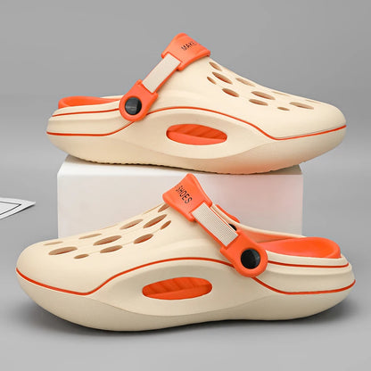 Fashion Men Outdoor Sandals Slippers Beach Comfortable Clogs Fashion Men Women Casual Shoes Garden Shoes Mens Beach Sandals - Ellianto fashion Men's