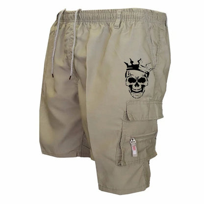 New fashionable multi-pocket men's casual shorts fitness loose casual pants camouflage tactical shorts - Ellianto fashion Men's