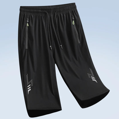 3XL Quick Dry Jogging Fitness Shorts Men Summer Sports Bottoms Thin Breathable Beach Short Pants Male Running Shorts Lightweight - Ellianto fashion Men's