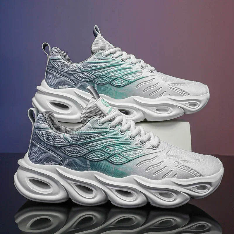 Trendy, versatile, comfortable, and durable slow walking shoes, summer new men's sports shoes - Ellianto fashion Men's