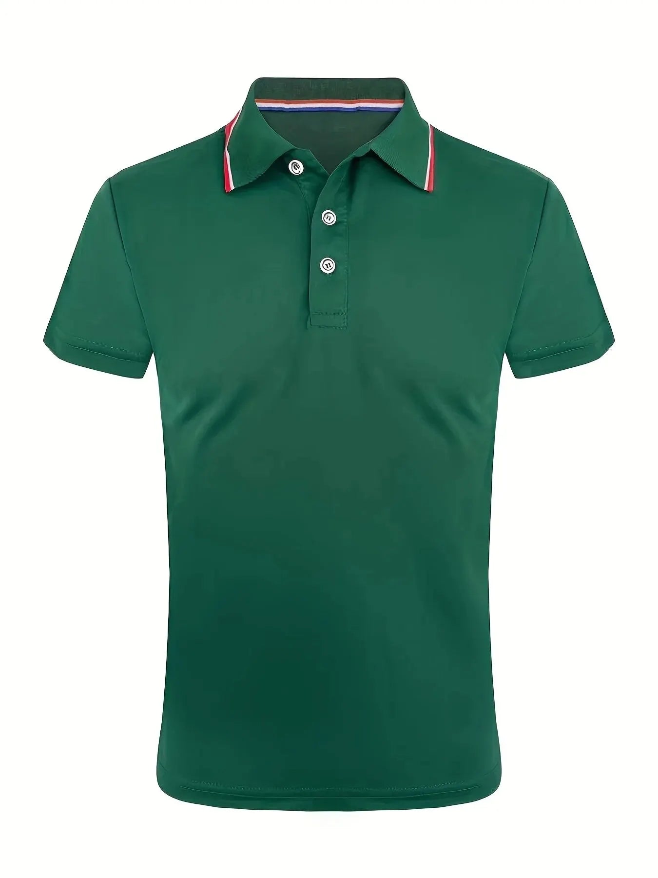 2025 Hot Sale Men's Summer Casual Breathable Comfortable Polo Shirt Men's Solid Color High Quality Short Sleeve T-Shirt - Ellianto fashion Men's
