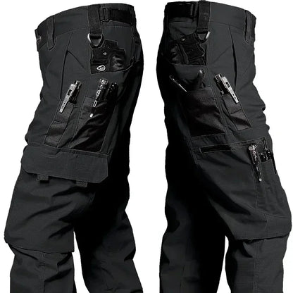 New Tactical Work Pants Men Outdoor Cargo Trousers Multi-pocket Waterproof Pant Autumn Spring Outdoor Workwear Hiking Trousers - Ellianto fashion Men's