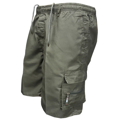 Men's Summer Tactical Cargo Shorts Military - Inspired Fashionable Pockets Camouflage for Jogging, Hiking & Work - Ellianto fashion Men's