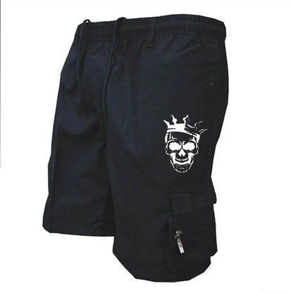 New fashionable multi-pocket men's casual shorts fitness loose casual pants camouflage tactical shorts - Ellianto fashion Men's