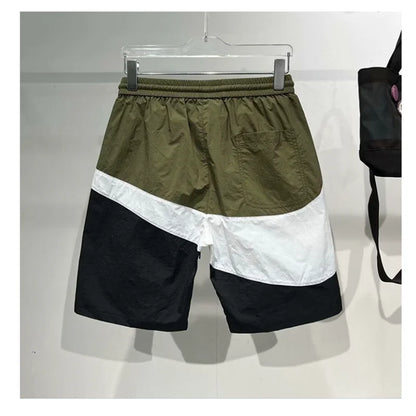 Nike Black Navy Fashion Cool Breathable Men Spring Summer Quick Drying Casual Short Pants Exercise Shorts Male Streetwear - Ellianto fashion Men's