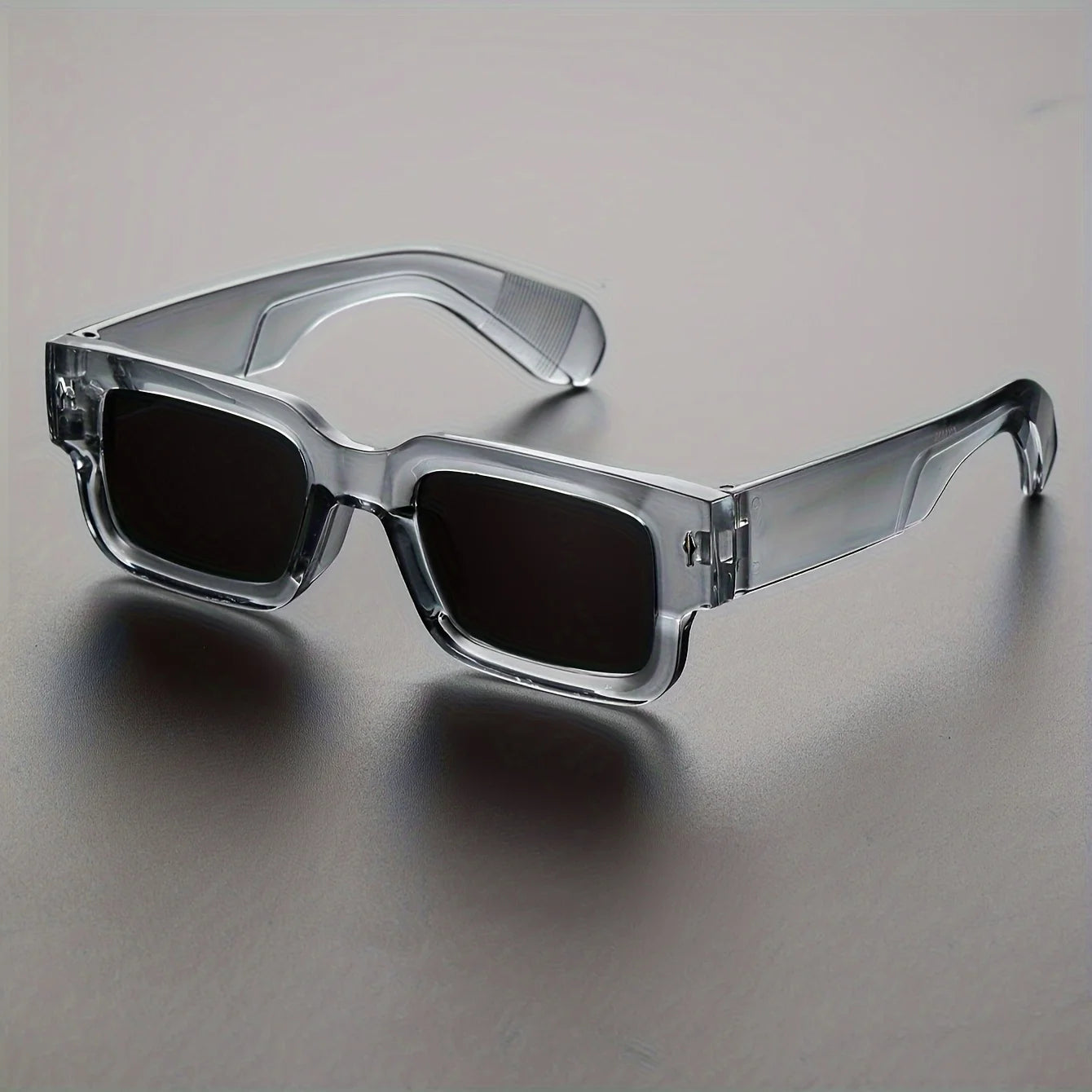 Rectangular Fashionable Glasses Suitable for Climbing Fishing Leisure Sports Decorative Outdoor Parties Travel, Driving, Glasses - Ellianto fashion Men's