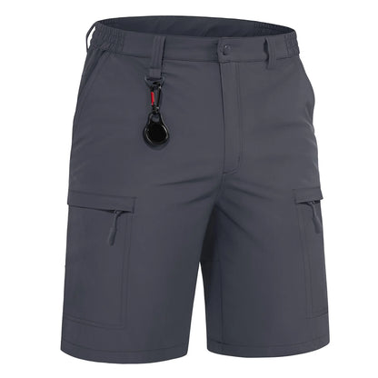 TACVASEN Summer Moisture Wicking Casual Shorts Mens Cargo Work Shorts Running Jogging Sports Bottoms Nylon Rip-Stop Short Pants - Ellianto fashion Men's