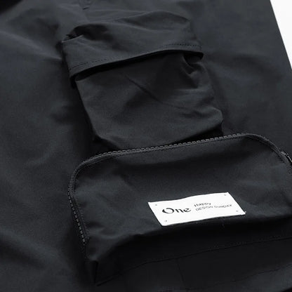 New Fashion Men Cargo Shorts Outdoor Loose Multiple Pockets Sports Shorts Summer Breathable Solid Comfort Casual Shorts Men - Ellianto fashion Men's