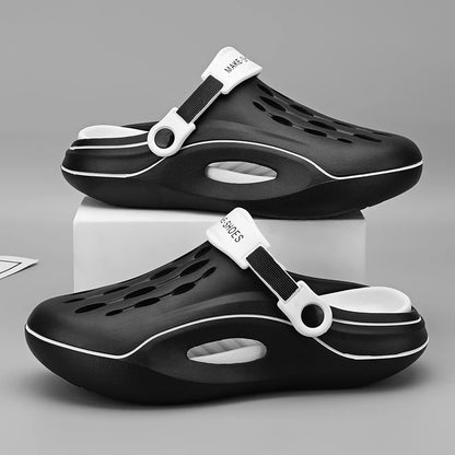 Fashion Men Outdoor Sandals Slippers Beach Comfortable Clogs Fashion Men Women Casual Shoes Garden Shoes Mens Beach Sandals - Ellianto fashion Men's