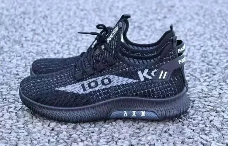 Men's casual shoes, fashionable and versatile sports shoes, breathable running shoes, outdoor walking training tennis shoes - Ellianto fashion Men's