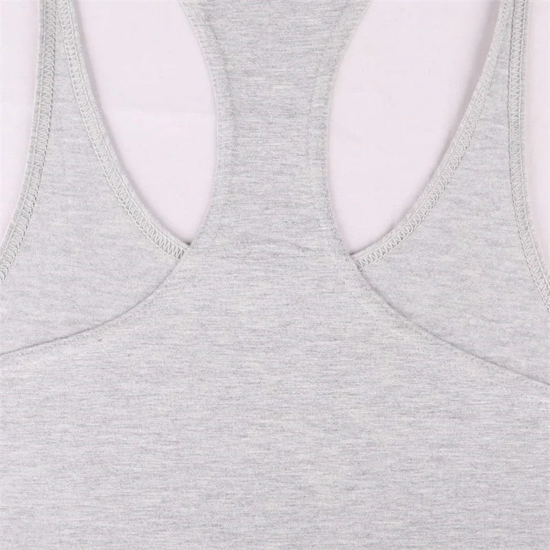 Men's Basic Solid Color Cotton Tank Tops Sleeveless Y-Back Vest Gym Muscle Training Athletic Workout Undershirt Activewear - Ellianto fashion Men's