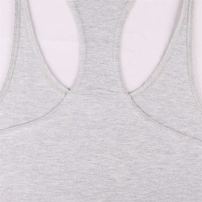 Men's Basic Solid Color Cotton Tank Tops Sleeveless Y-Back Vest Gym Muscle Training Athletic Workout Undershirt Activewear - Ellianto fashion Men's