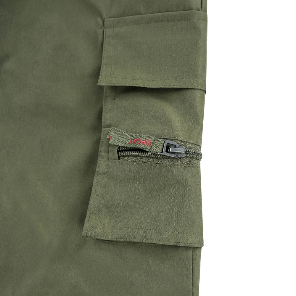 Men's Tactical Cargo Shorts Fashion Pocket Military Shorts Summer Camouflage Jogging Sports Casual Male Work Hiking Short Pants - Ellianto fashion Men's