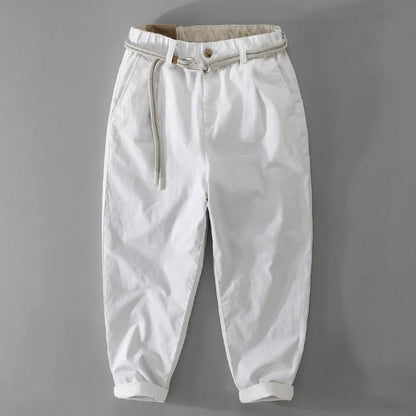 2025 New Men's clothing, Japanese workwear, pants, versatile, loose fit, youth heavyweight casual workwear, men's pants - Ellianto fashion Men's