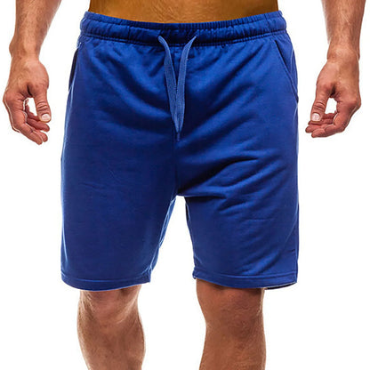 2025 Men's Shorts Solid Color Casual Shorts Loose Beach Shorts Street Fashion Breathable Thin Style - Ellianto fashion Men's