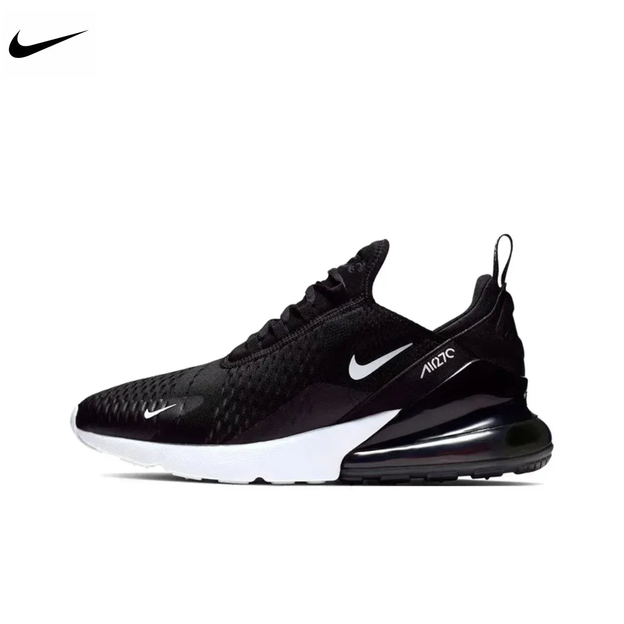 Nike Air Max 270 Breathable Air Cushion Cushioning, Casual Comfort Versatile and Trendy Outdoor Running Shoes for Men and Women - Ellianto fashion Men's