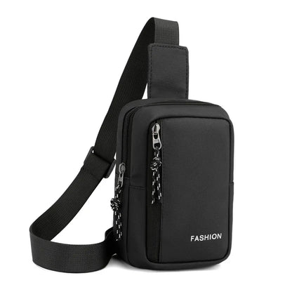 Small Men's Chest Bag Fashion Shoulder Crossbody Bags for Man 2025 Casual Mini Sling Sports Male Handbag Travel Sholder Phone - Ellianto fashion Men's