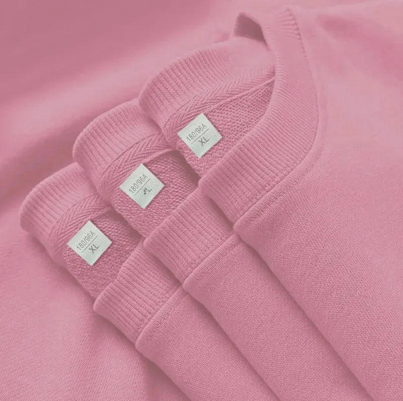Thick Cotton Pullover Sweatshirt – Japanese-Inspired Comfort and Effortless Style for the Modern Gentleman