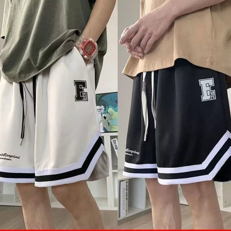 New Arriavl Summer Chicago Baskerball Pants Jersey West Coast Culture Beach Shorts Fitness Sports Training Gym Shorts Men - Ellianto fashion Men's