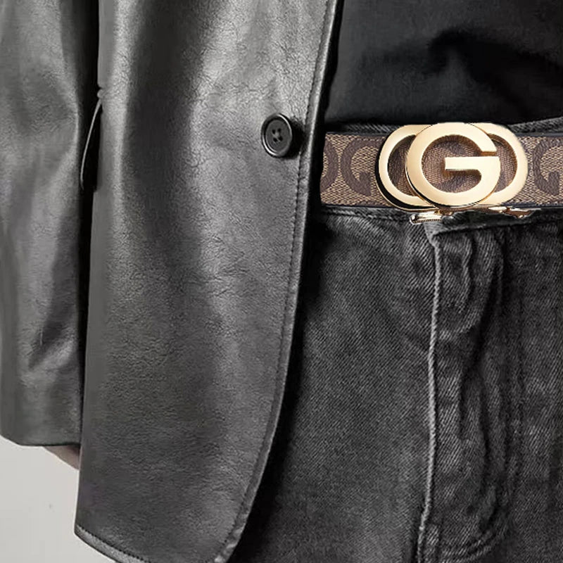 Men's Belts Business Collocation Men's Accessories High-End Atmosphere Ideal Gift For Dad - Ellianto fashion Men's