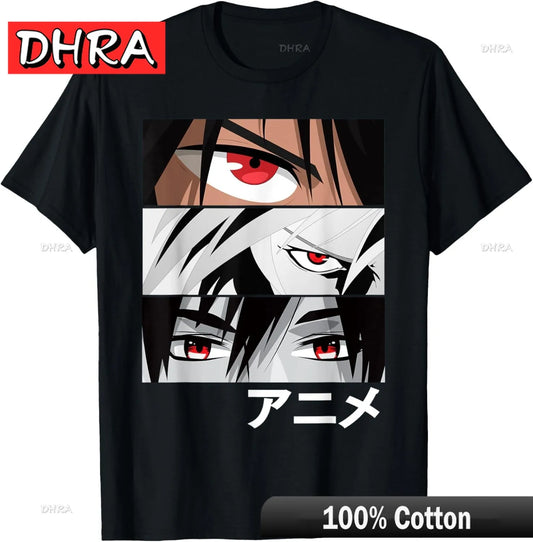Enjoy Wear Cool Japanese Anime Manga Characters Graphic T-Shirt Tshirts Creative Bold Trendy Top Streetwear Couples for Summer