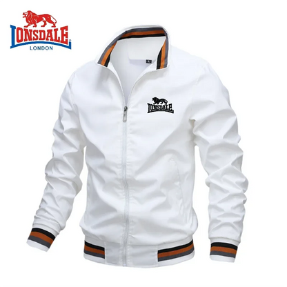 High End Embroidered CAMEL High-quality Men's Zippered Jacket, Spring and Autumn Fashionable Casual Outdoor Sports Jacket Top - Ellianto fashion Men's