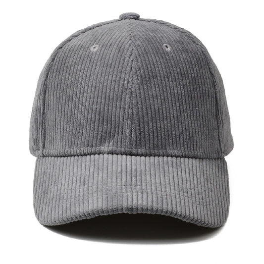 Corduroy Baseball Caps for Men Women Solid Color Sunshade Baseball Hat Men's Trucker Hats Dad Hats - Ellianto fashion Men's