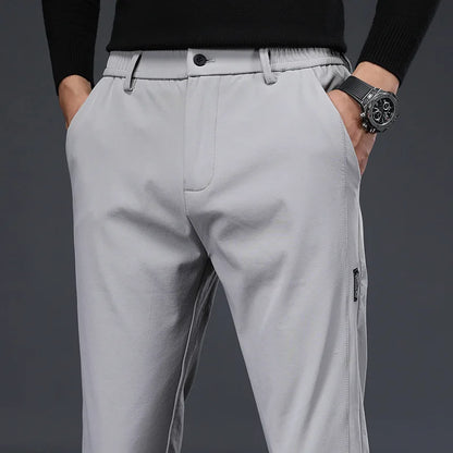 Men's Golf Pants 2025 Spring Autumn High Elasticity Fashion Casual Versatile Breathable Quality Trousers for Comfortable Wear - Ellianto fashion Men's