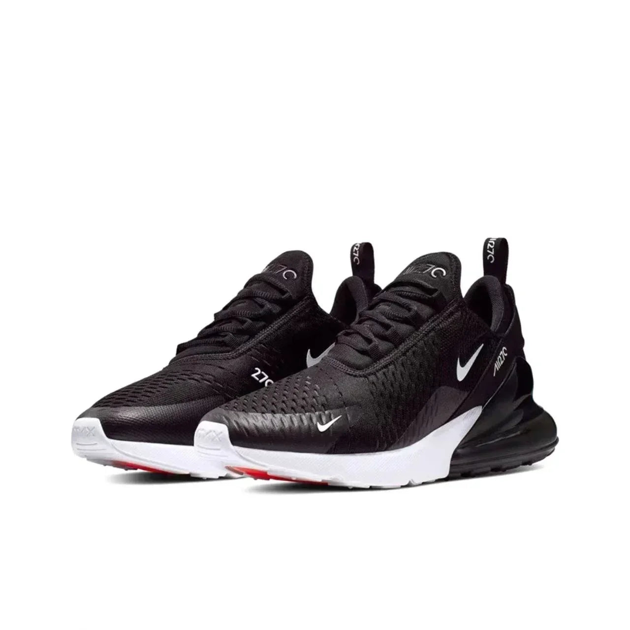 Nike Air Max 270 Breathable Air Cushion Cushioning, Casual Comfort Versatile and Trendy Outdoor Running Shoes for Men and Women - Ellianto fashion Men's