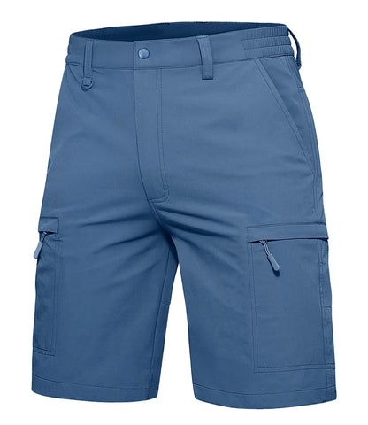 TACVASEN Summer Moisture Wicking Casual Shorts Mens Cargo Work Shorts Running Jogging Sports Bottoms Nylon Rip-Stop Short Pants - Ellianto fashion Men's