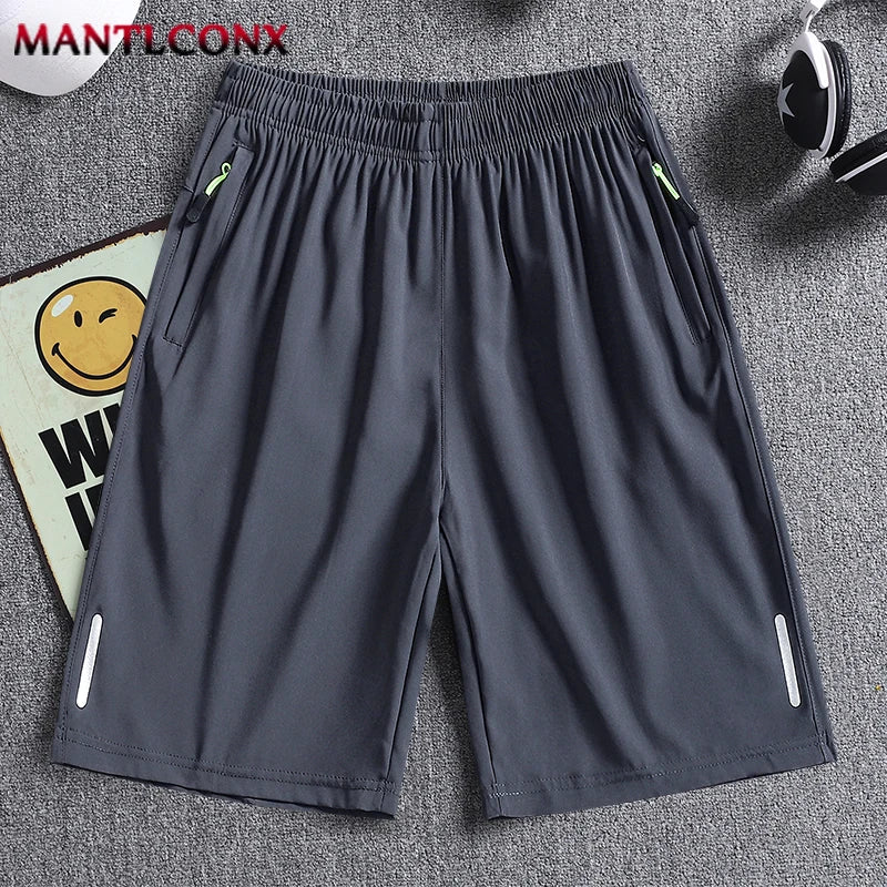 3XL Quick Dry Jogging Fitness Shorts Men Summer Sports Bottoms Thin Breathable Beach Short Pants Male Running Shorts Lightweight - Ellianto fashion Men's