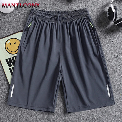3XL Quick Dry Jogging Fitness Shorts Men Summer Sports Bottoms Thin Breathable Beach Short Pants Male Running Shorts Lightweight - Ellianto fashion Men's