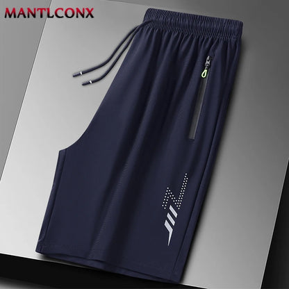 3XL Quick Dry Jogging Fitness Shorts Men Summer Sports Bottoms Thin Breathable Beach Short Pants Male Running Shorts Lightweight - Ellianto fashion Men's